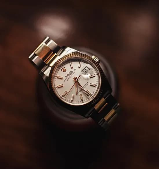 Luxury watch being repaired by a professional watchmaker